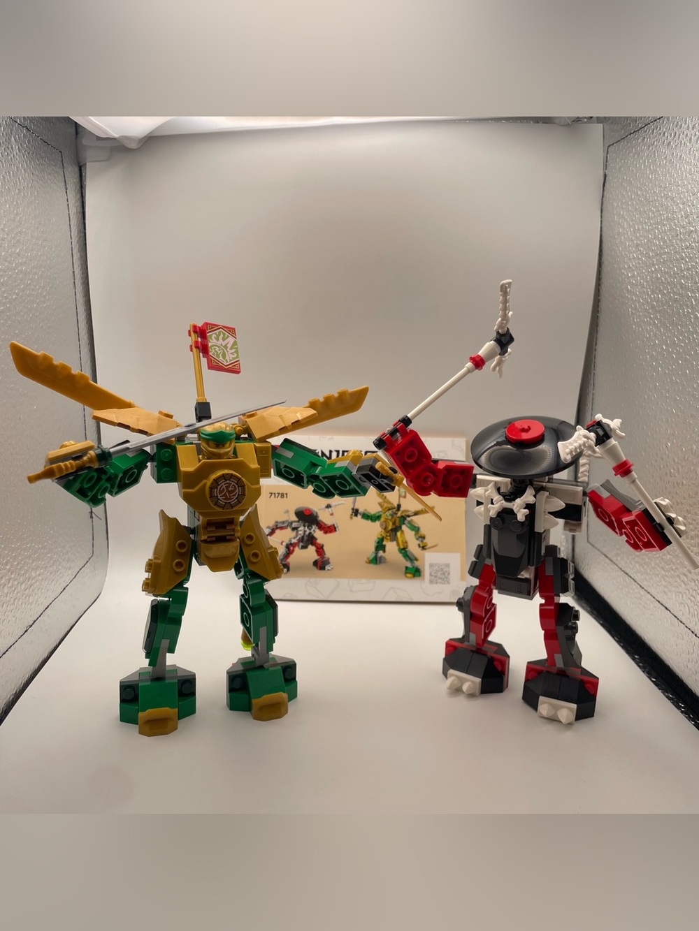 Lego Ninjago 71781 Lloyd’s Mech Battle Evo Complete Set With Manual